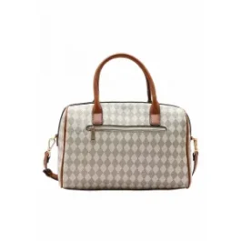 Bolsa Feminina Chenson Original Geométrica Baú 3484850