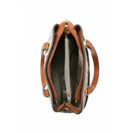 Destaque Bolsa Feminina Chenson Original Geométrica Saco 3484849